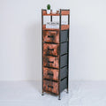 Bureau-organizer met zes lades, kleur grijs